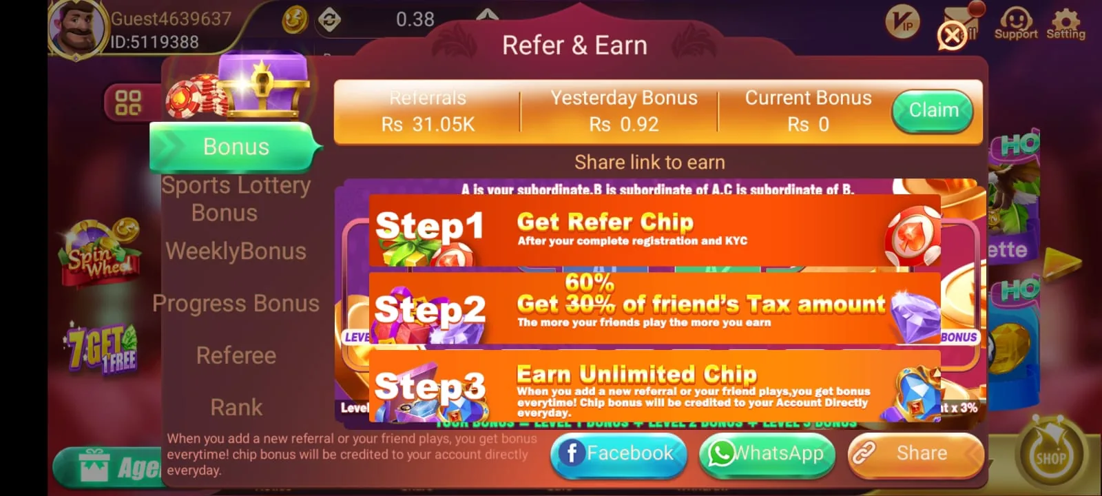 DragonTiger Club gameplay screenshot 4 — Casino Game on Android