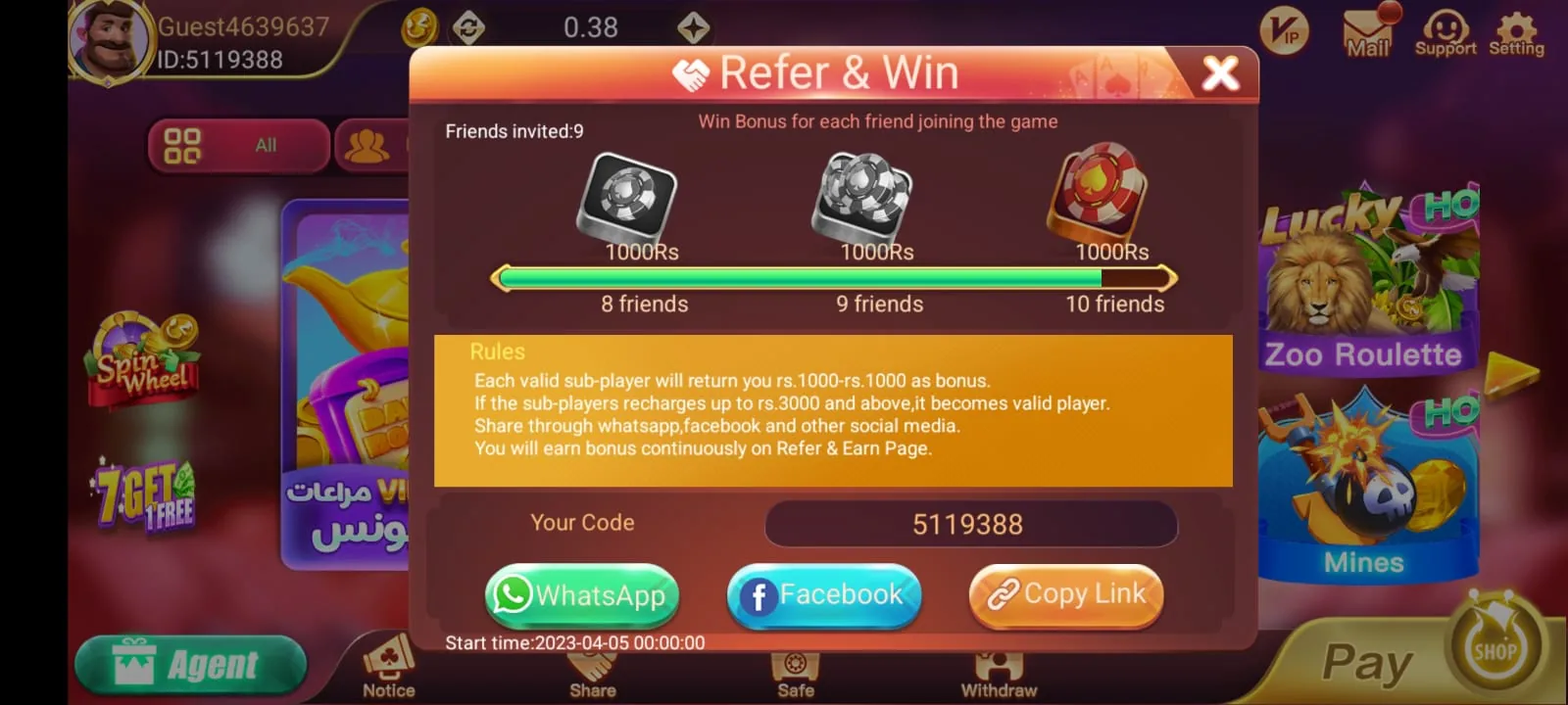 DragonTiger Club gameplay screenshot 5 — Casino Game on Android