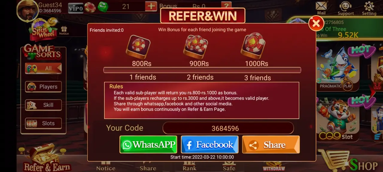 3Patti Bingo gameplay screenshot 3 — 3Patti Game on Android